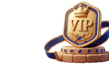 Badge doré du Club VIP Kingia